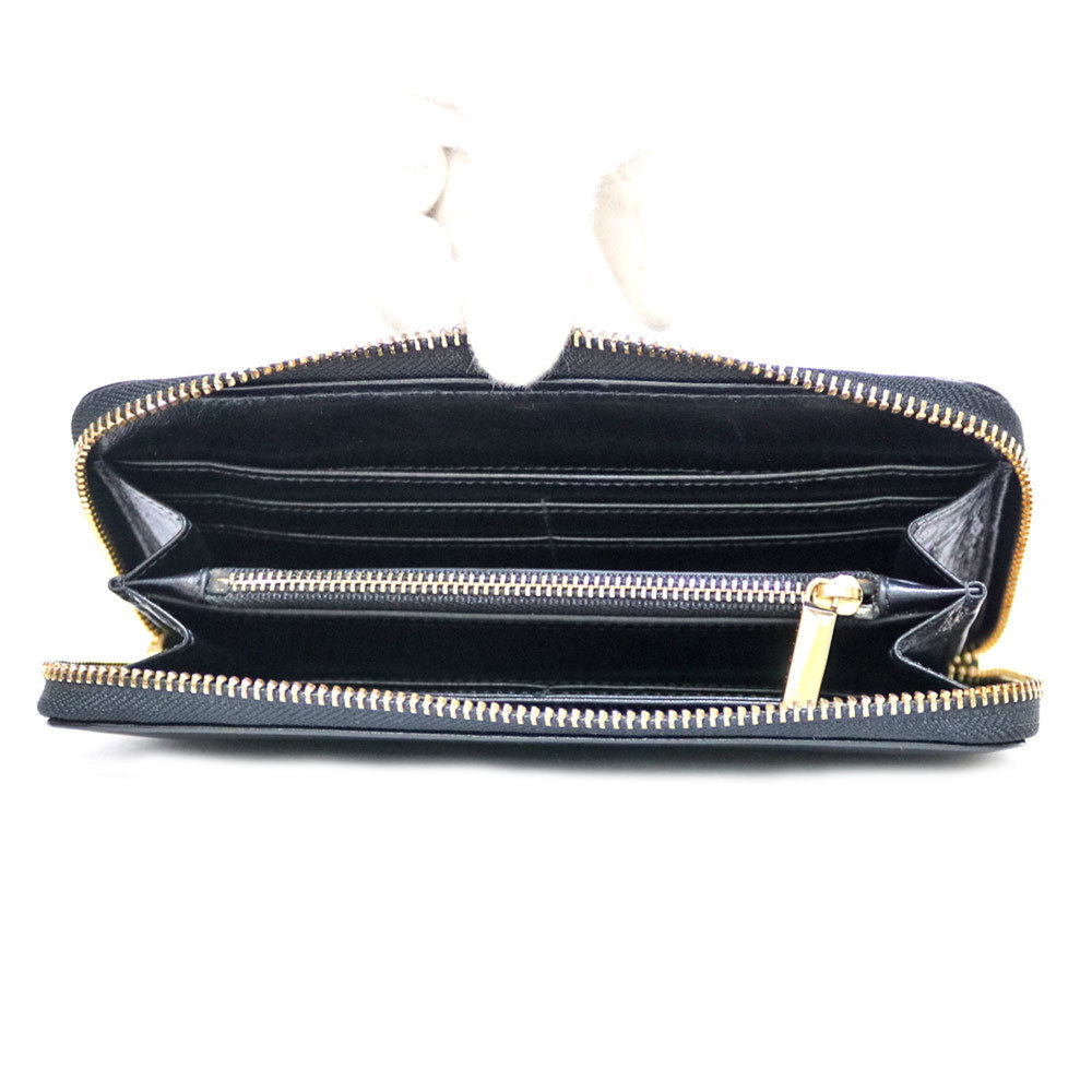 TORY BURCH Purse Black Women's Men's Leather - Picture 4 of 6